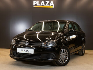2014 Volkswagen Polo V, чёрный, 850000 рублей, вид 1