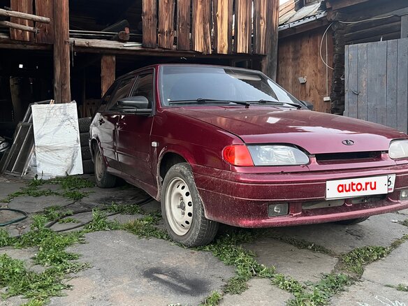 2005 Lada (ВАЗ) 2114, красный, 240000 рублей - вид 4