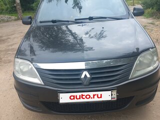 2010 Renault Logan I Рестайлинг, чёрный, 230000 рублей, вид 1