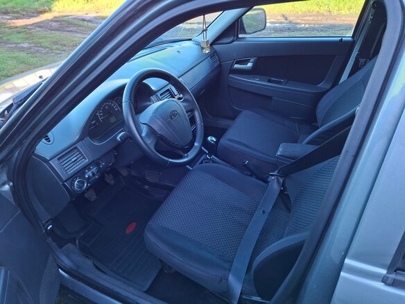 2012 Lada (ВАЗ) Priora I, серый, 310000 рублей - вид 3