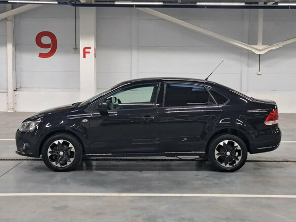 2012 Volkswagen Polo V, чёрный - вид 7