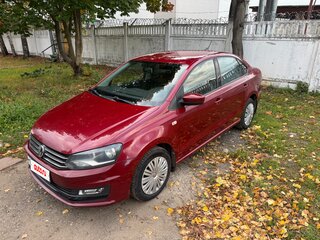2018 Volkswagen Polo V Рестайлинг, пурпурный, 1100000 рублей, вид 1
