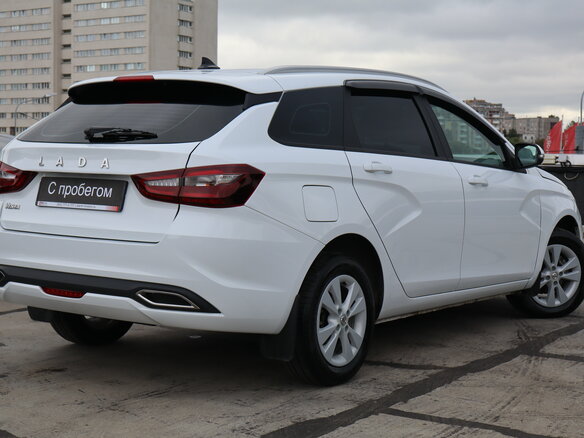 2024 Lada (ВАЗ) Vesta SW I Рестайлинг (NG), белый - вид 5