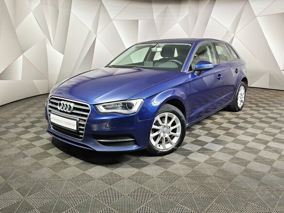 2015 Audi A3 III (8V), синий, 1219000 рублей