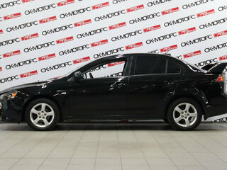 2012 Mitsubishi Lancer X Рестайлинг, чёрный, 720250 рублей, вид 5