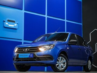 2021 Lada (ВАЗ) Granta I Рестайлинг, синий, 670000 рублей, вид 1