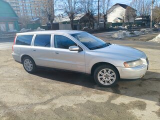 2006 Volvo V70 II Рестайлинг, серебристый, 680000 рублей, вид 3