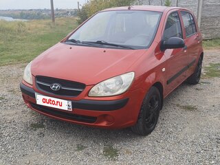 2010 Hyundai Getz I Рестайлинг, красный, 385000 рублей, вид 4