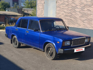 2005 Lada (ВАЗ) 2107, синий, 120000 рублей, вид 3