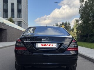 2007 Mercedes-Benz S-Класс 500 V (W221), чёрный, 4100000 рублей, вид 5