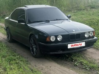 1993 BMW 5 серии 520i III (E34), зелёный, 600000 рублей, вид 4