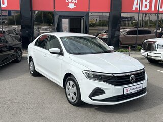 2021 Volkswagen Polo VI, белый, 1490000 рублей, вид 3