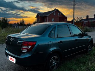 2015 Lada (ВАЗ) Granta I, синий, 420000 рублей, вид 2