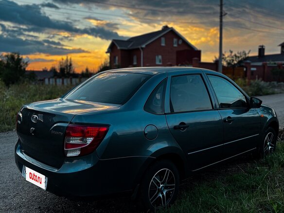 2015 Lada (ВАЗ) Granta I, синий - вид 1