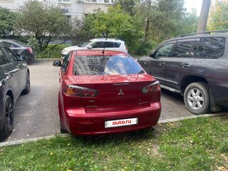 2008 Mitsubishi Lancer X, красный, 650000 рублей, вид 3