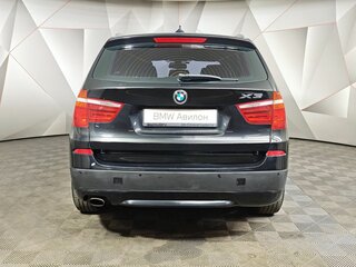 2013 BMW X3 20i xDrive II (F25), чёрный, 1795000 рублей, вид 4