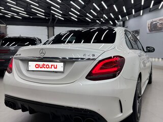 2018 Mercedes-Benz C-Класс AMG 43 AMG IV (W205) Рестайлинг, белый, 4400000 рублей, вид 2