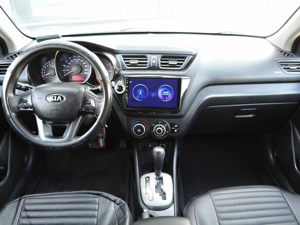 2013 Kia Rio III, бежевый, 619999 рублей - вид 5
