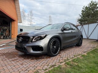 2017 Mercedes-Benz GLA AMG 45 AMG I (X156) Рестайлинг, серый, 3100000 рублей, вид 1