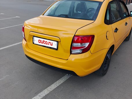 2025 Lada (ВАЗ) Granta I Рестайлинг, жёлтый, 800000 рублей, вид 2