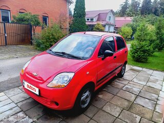 2009 Chevrolet Spark II, красный, 410000 рублей, вид 1
