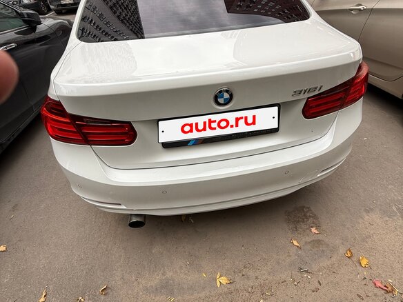 2014 BMW 3 серии 316i VI (F3x), белый - вид 3