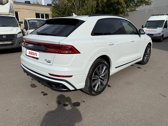 2019 Audi Q8 50 TDI I (4M), белый - вид 6