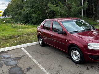 2011 Renault Logan I Рестайлинг, красный, 340000 рублей, вид 2
