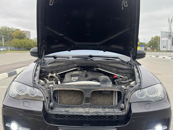 2009 BMW X6 35i 6-speed I (E71), чёрный, 1850000 рублей - вид 9