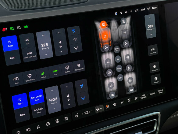 2024 Li Auto (Lixiang) L9 52.3 kWh I Рестайлинг, чёрный, 7348000 рублей - вид 21