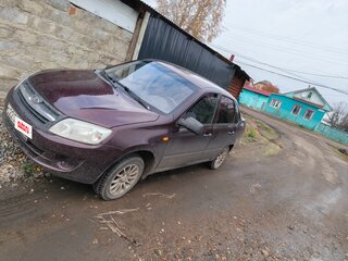 2012 Lada (ВАЗ) Granta I, пурпурный, 170000 рублей, вид 2
