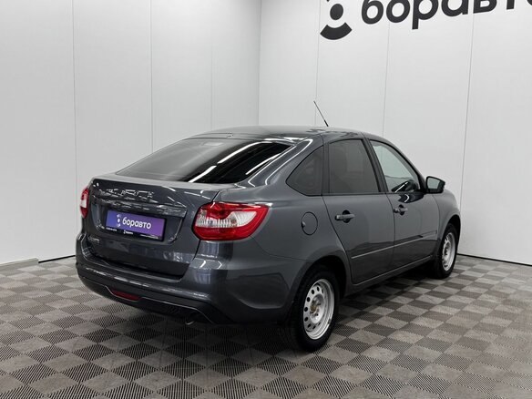 2024 Lada (ВАЗ) Granta I Рестайлинг, серый - вид 1
