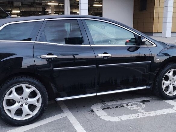 2010 Mazda CX-7 I Рестайлинг, чёрный, 800000 рублей - вид 5