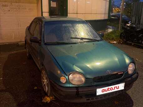 1998 Toyota Corolla VIII (E110), зелёный, 220000 рублей, вид 1
