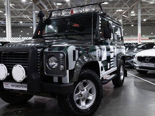 2007 Land Rover Defender 90 I Рестайлинг, зелёный, 1350000 рублей, вид 2