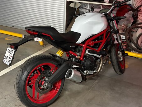 2018 Ducati Monster 797, белый, 730000 рублей, вид 4