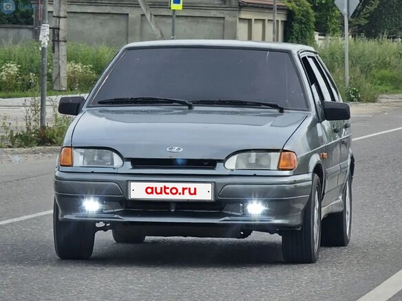2009 Lada (ВАЗ) 2114, серый - вид 2