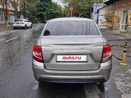 2022 Lada (ВАЗ) Granta I Рестайлинг, серый, 450000 рублей, вид 3