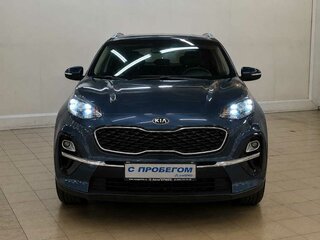 2019 Kia Sportage IV Рестайлинг, синий, 1710000 рублей, вид 2
