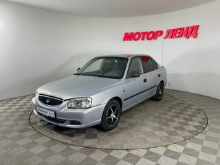 2008 Hyundai Accent ТагАЗ II, серый, 335000 рублей, вид 1