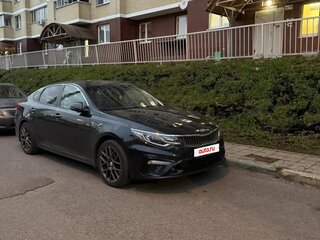 2018 Kia Optima IV Рестайлинг, синий, 1600000 рублей, вид 4
