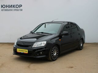 2015 Lada (ВАЗ) Granta Sport I, чёрный, 649000 рублей, вид 1