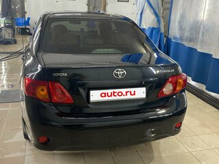2008 Toyota Corolla X (E140, E150), чёрный, 680000 рублей, вид 3
