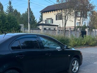 2008 Mitsubishi Lancer X, чёрный, 399000 рублей, вид 4
