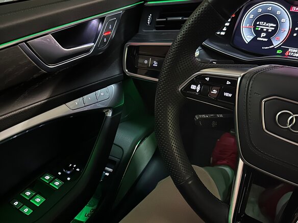 2023 Audi A6 45 TFSI Long V (C8) Рестайлинг, чёрный, 5950000 рублей - вид 18