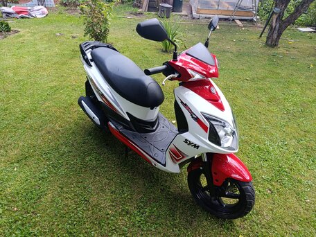 2013 Sym Jet 4 50, красный, 119000 рублей, вид 3
