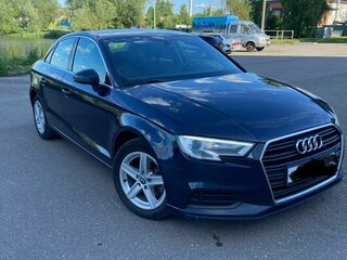 2018 Audi A3 III (8V) Рестайлинг, синий, 1799000 рублей, вид 2
