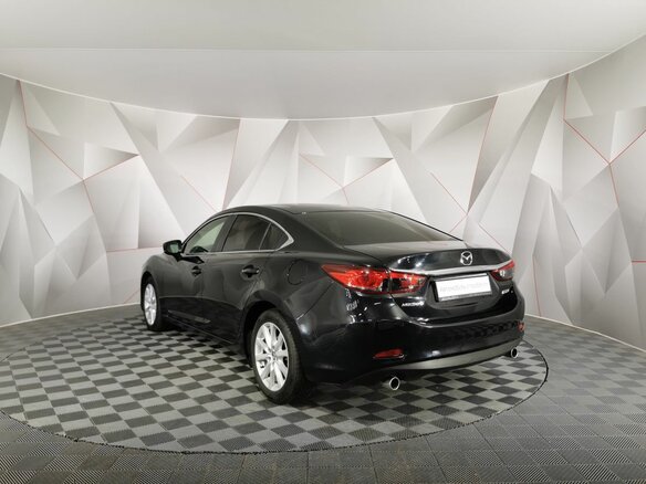 2017 Mazda 6 III (GJ) Рестайлинг, чёрный, 1915150 рублей - вид 3