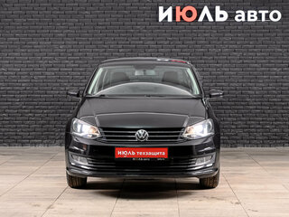 2017 Volkswagen Polo V Рестайлинг, чёрный, 1100000 рублей, вид 2