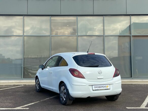 2011 Opel Corsa D Рестайлинг II, белый, 493000 рублей - вид 4